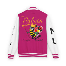 Load image into Gallery viewer, Red NUBEIN Letterman Jacket