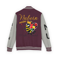 Load image into Gallery viewer, Red NUBEIN Letterman Jacket