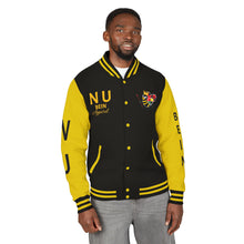 Load image into Gallery viewer, Red NUBEIN Letterman Jacket