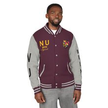 Load image into Gallery viewer, Red NUBEIN Letterman Jacket