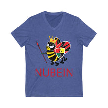 Load image into Gallery viewer, NUBEIN Black V-Neck Tee