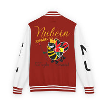 Load image into Gallery viewer, Red NUBEIN Letterman Jacket
