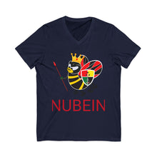 Load image into Gallery viewer, NUBEIN Black V-Neck Tee