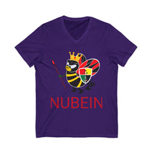 Load image into Gallery viewer, NUBEIN Black V-Neck Tee
