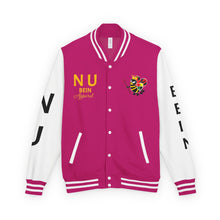 Load image into Gallery viewer, Red NUBEIN Letterman Jacket