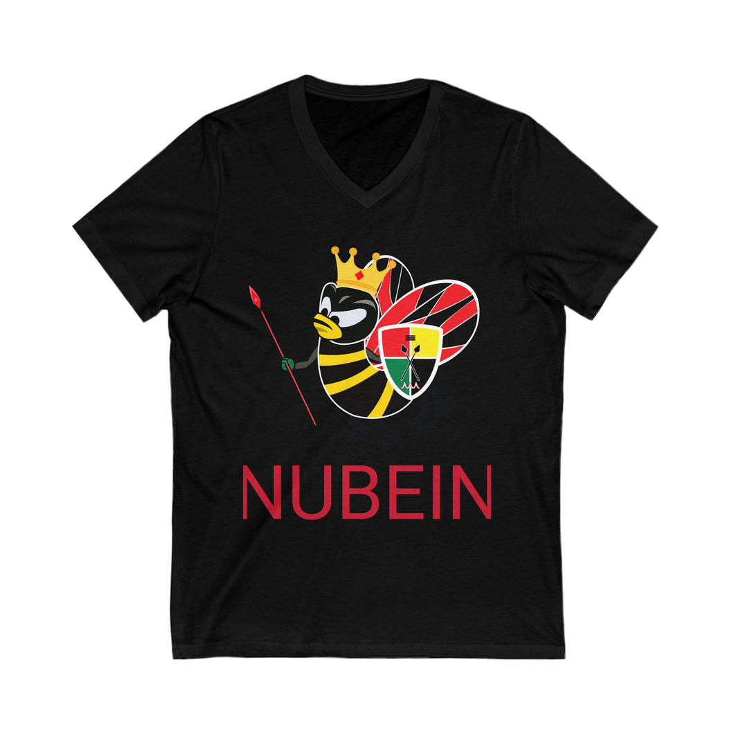 NUBEIN Black V-Neck Tee