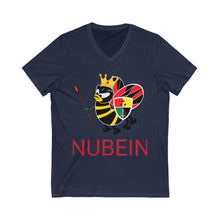 Load image into Gallery viewer, NUBEIN Black V-Neck Tee
