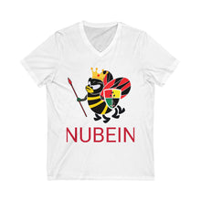 Load image into Gallery viewer, NUBEIN Black V-Neck Tee
