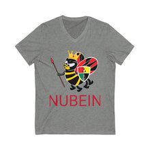 Load image into Gallery viewer, NUBEIN Black V-Neck Tee
