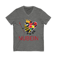 Load image into Gallery viewer, NUBEIN Black V-Neck Tee
