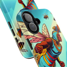 Load image into Gallery viewer, Superhero Bee Guardian Phone Case - Tough &amp; Stylish Design
