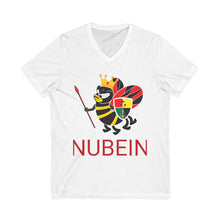Load image into Gallery viewer, NUBEIN Black V-Neck Tee
