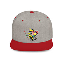 Load image into Gallery viewer, NUBEIN Flat Bill Snapback Hat - Trendy Adjustable Cap for Stylish Looks
