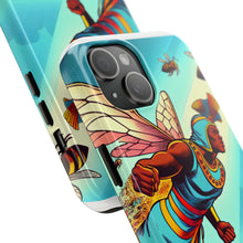 Load image into Gallery viewer, Superhero Bee Guardian Phone Case - Tough &amp; Stylish Design
