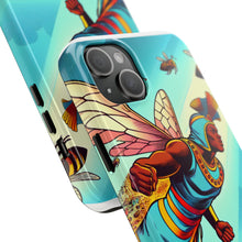 Load image into Gallery viewer, Superhero Bee Guardian Phone Case - Tough &amp; Stylish Design
