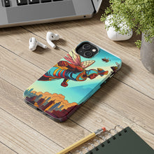 Load image into Gallery viewer, Superhero Bee Guardian Phone Case - Tough &amp; Stylish Design
