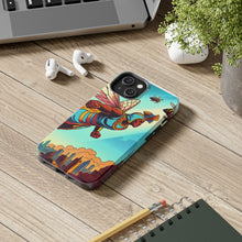 Load image into Gallery viewer, Superhero Bee Guardian Phone Case - Tough &amp; Stylish Design
